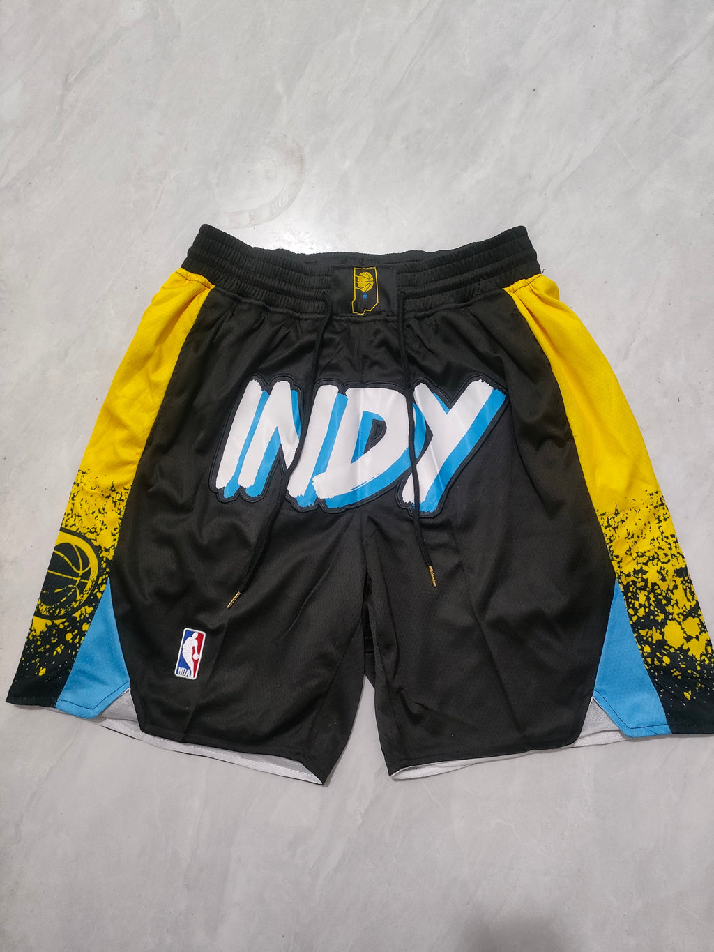 Indiana Pacers 2024 Black Pocket Shorts