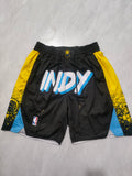 Indiana Pacers 2024 Black Pocket Shorts