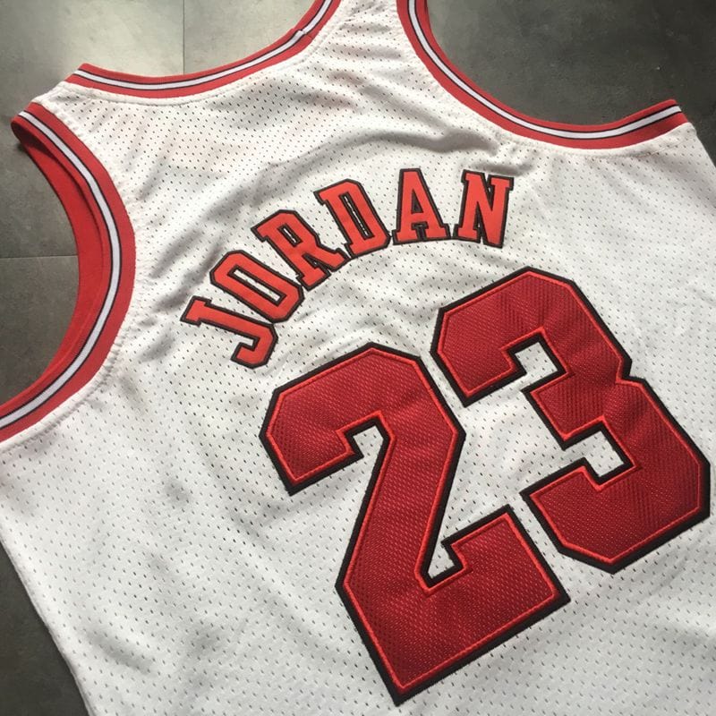 Michael Jordan Chicago Bulls Trophy Throwback Jersey