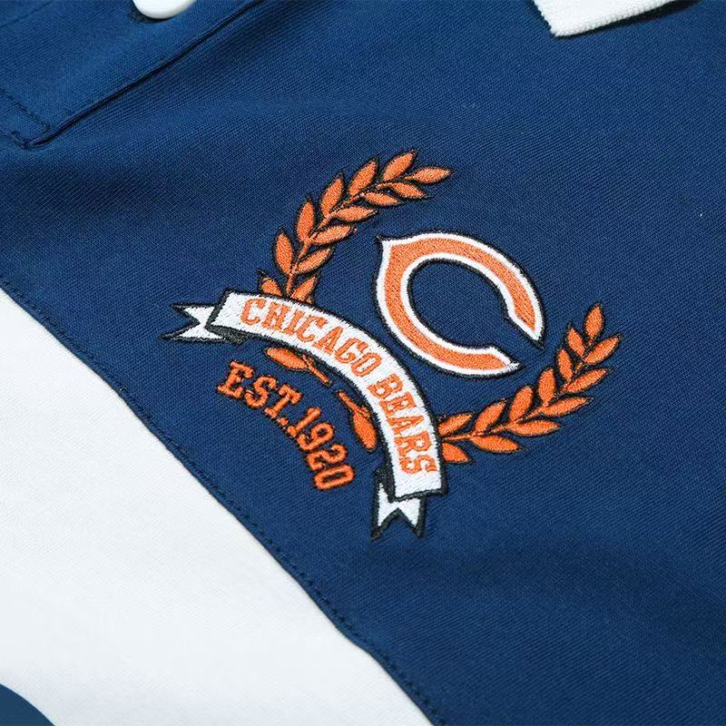 Bears Retro Long-Sleeve Athletic Training Jersey