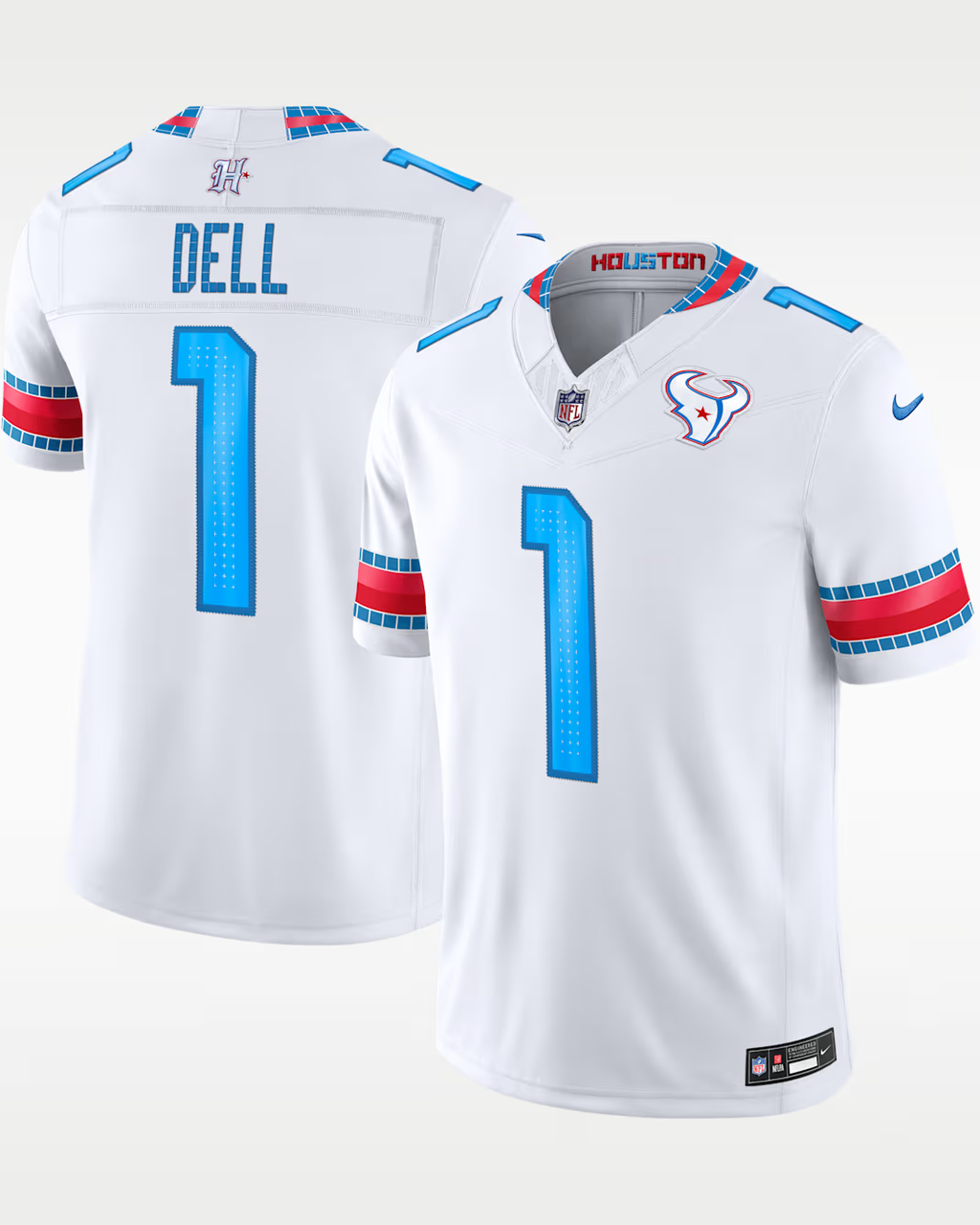 Men's Tank Dell #1 Houston Texans Rivalries Collection Limited Jersey