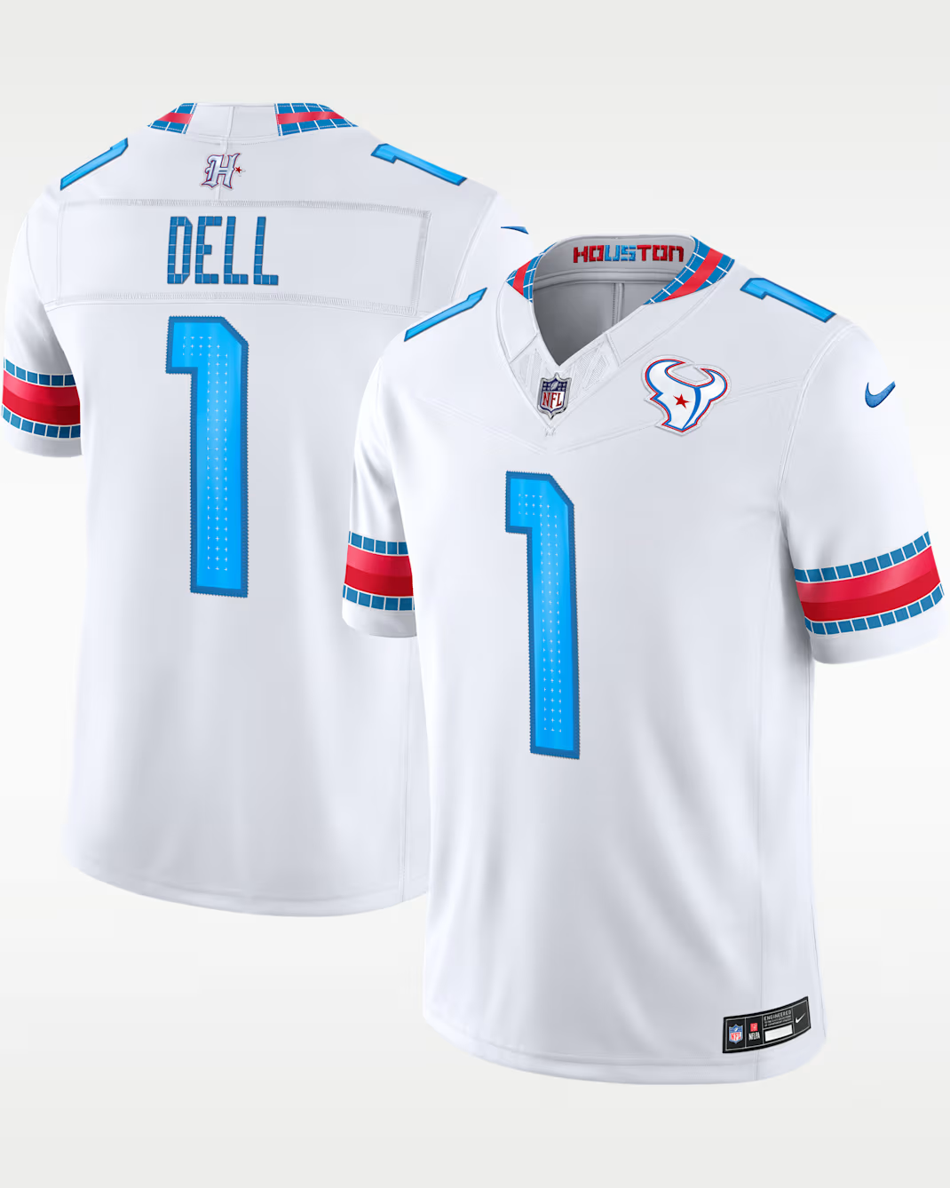 Men's Tank Dell #1 Houston Texans Rivalries Collection Limited Jersey