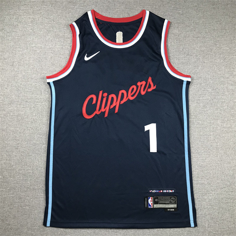 LA Clippers James Harden #1 City Edition Swingman Jersey - Embroidered