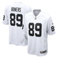 Brock Bowers 89 Las Vegas Raiders Game Men Jersey - White