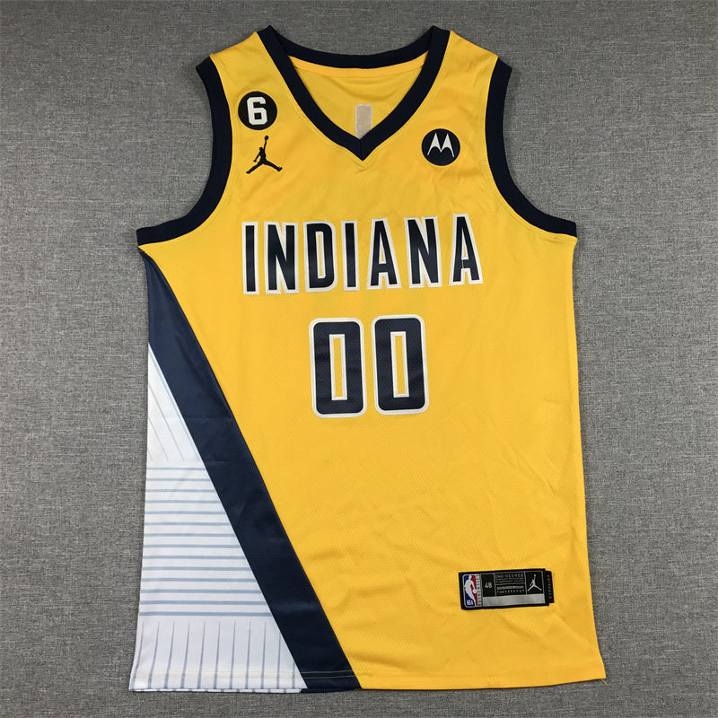 Indiana Pacers Bennedict Mathurin #00 City Edition Swingman Jersey - Embroidered