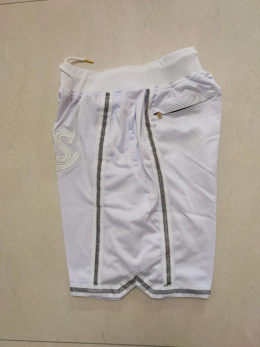 Los Angeles Lakers MVP White Pocket Pants