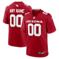 Custom Arizona Cardinals Red Game Jersey