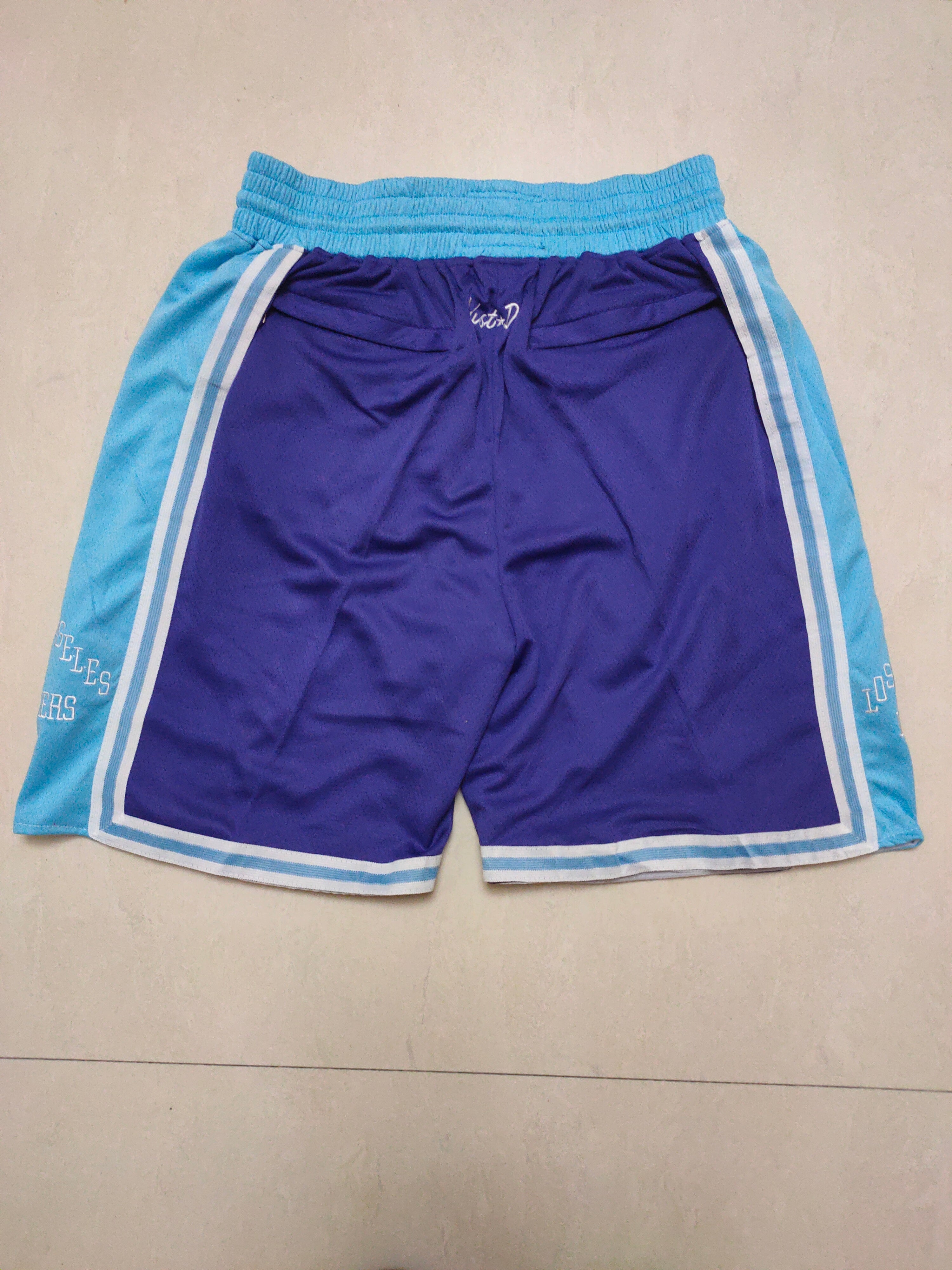 Los Angeles Lakers new purple city version pocket pants