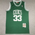 Boston Celtics Larry Bird #33 1985-86 Throwback — Embroidered Jersey