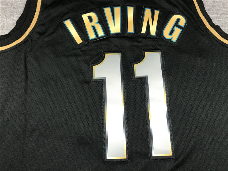 Brooklyn Nets Kyrie Irving #11 City Edition Swingman Jersey - Embroidered