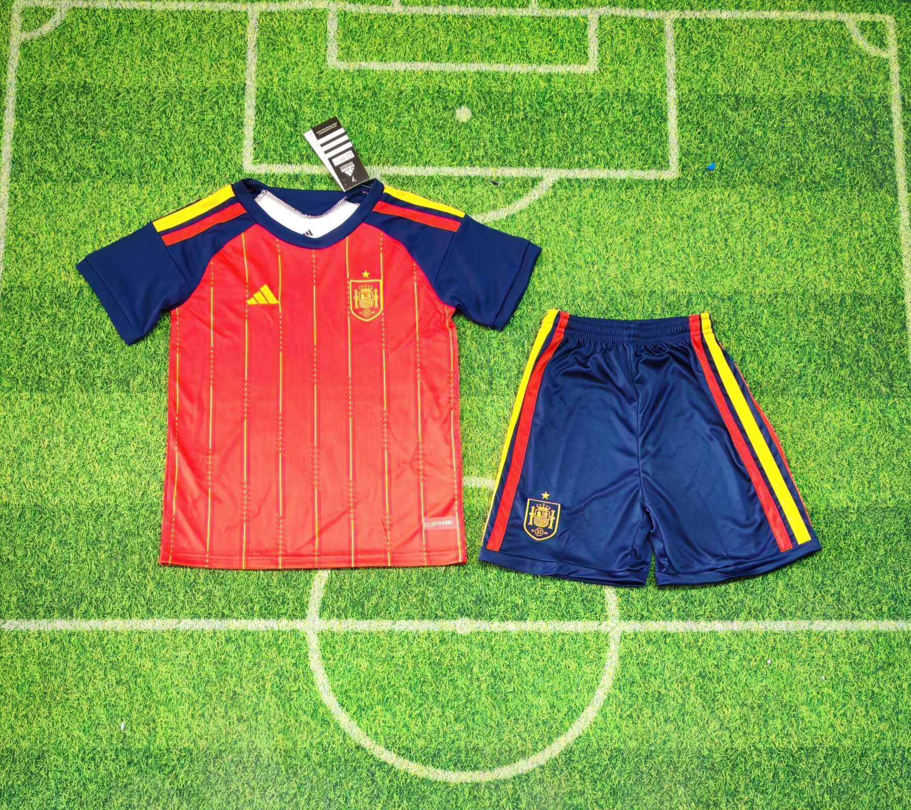 2026-2027 Spain Home Short-Sleeve Football Jersey Set