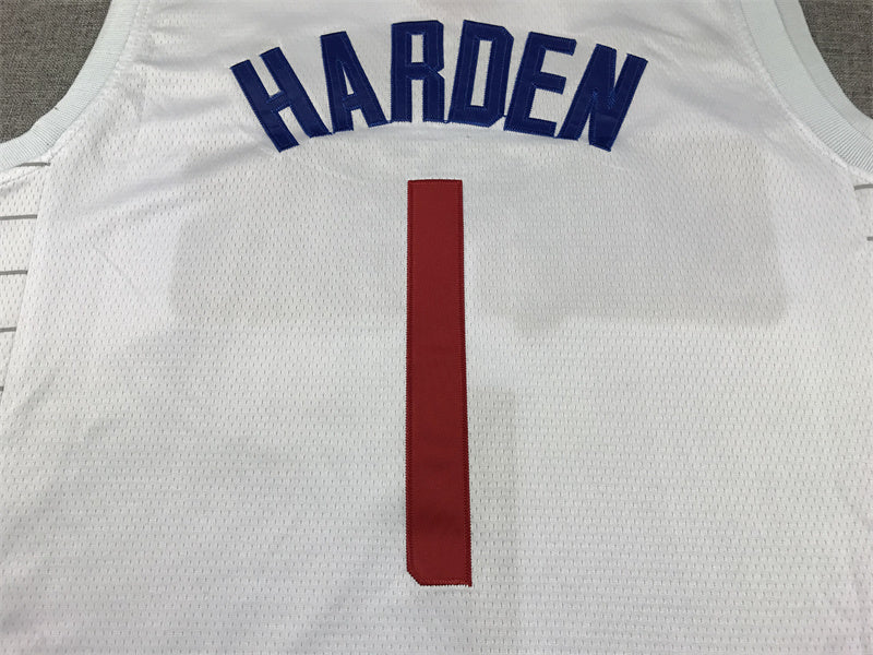 LA Clippers James Harden #1 City Edition Swingman Jersey - Embroidered