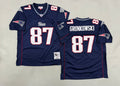 Mens Rob Gronkowski#87 New England Patriots Vintage Throwback Jersey