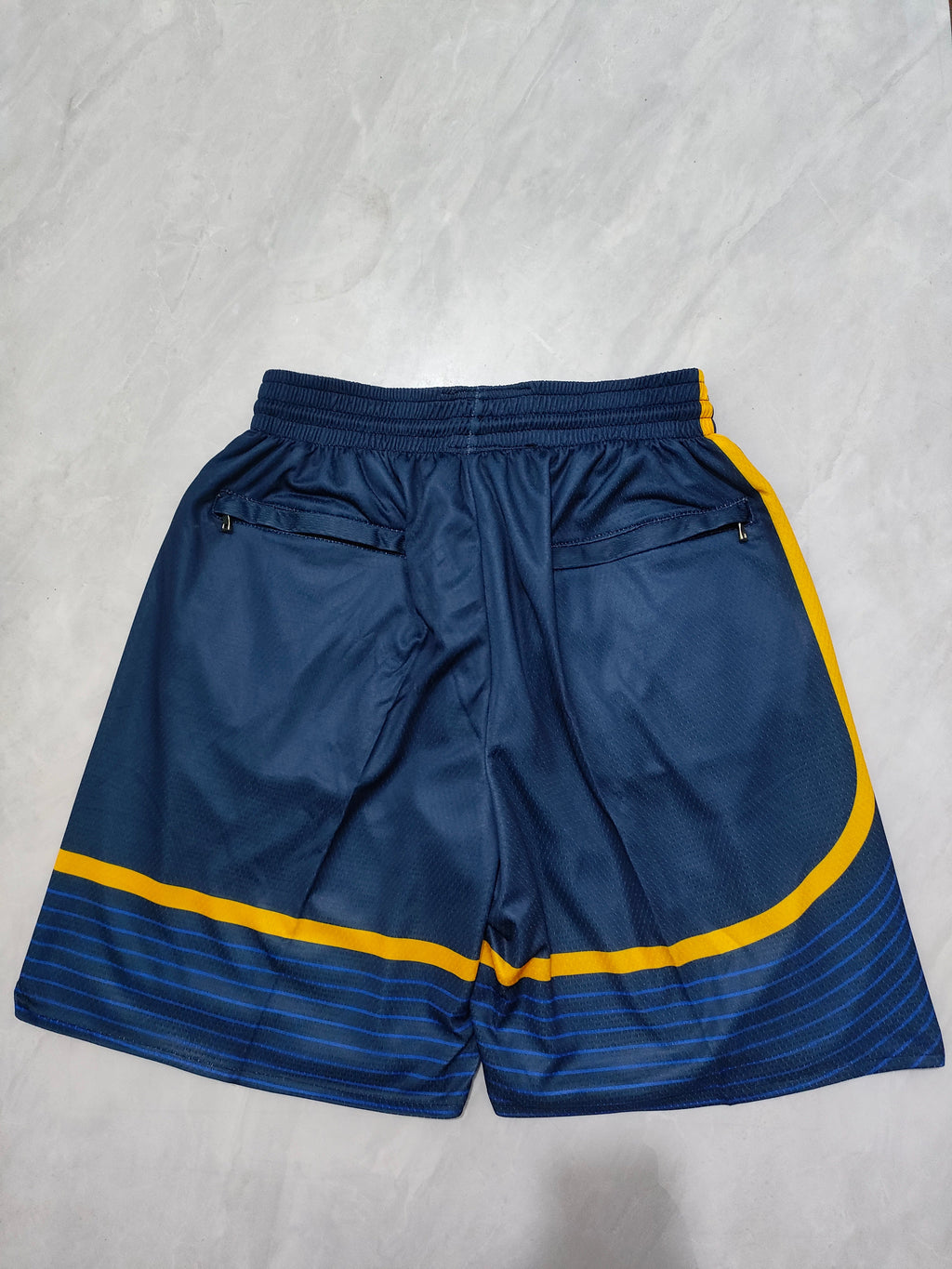Golden State Warriors Dark Blue Statement Edition Pocket Shorts