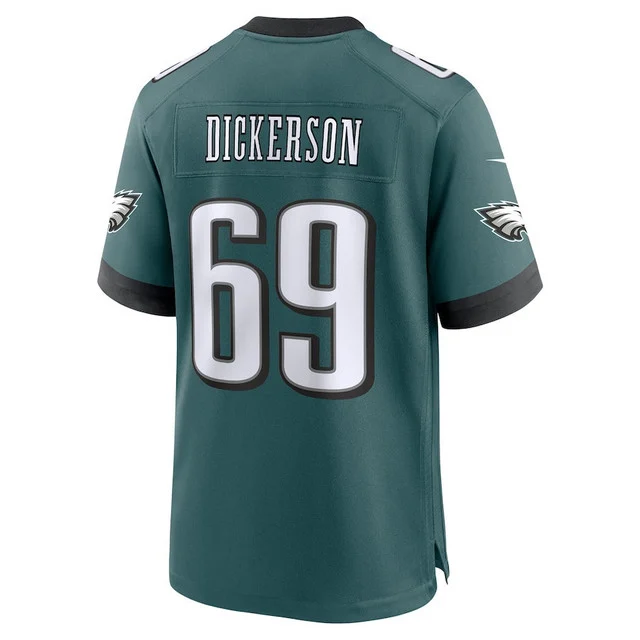 Landon Dickerson #69 Philadelphia Eagles Super Bowl LIX Jersey - Men's