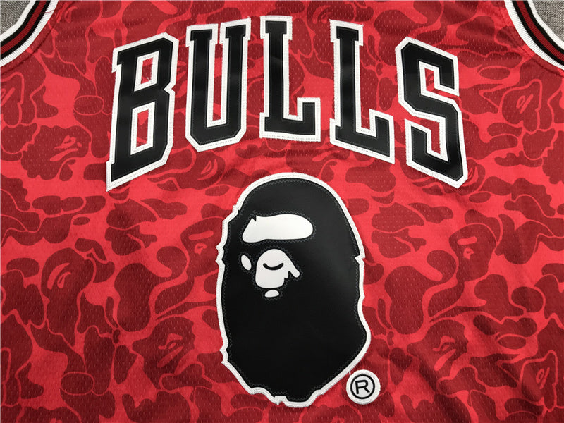 Chicago Bulls Michael Jordan BAPE #23 1996-97 Throwback — Embroidered