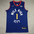 Denver Nuggets Porter Jr. #1 City Edition - Embroidered Jersey
