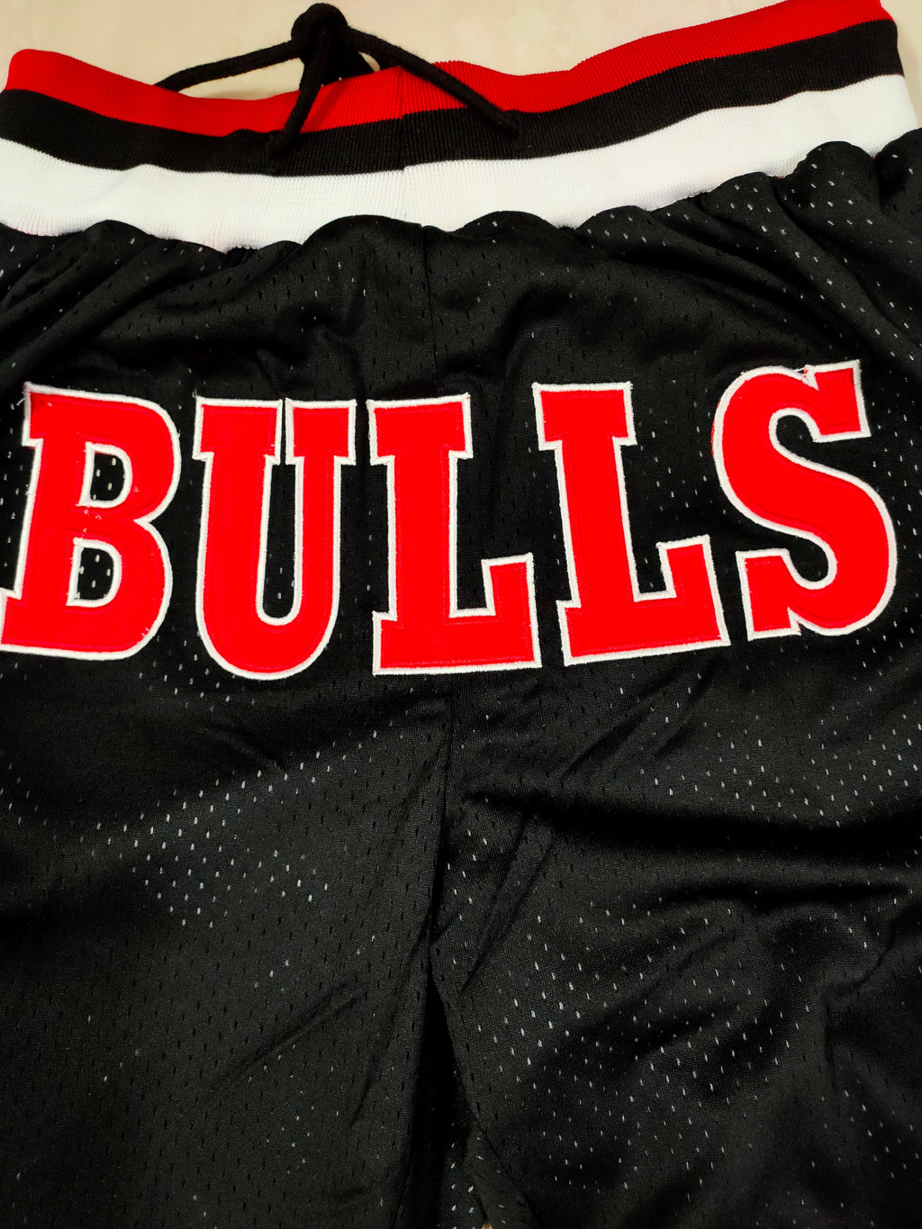 Chicago Bulls Black Collaboration Retro Pocket Shorts