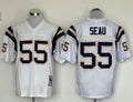 Los Angeles Chargers White Vintage #55  SEAU Jersey