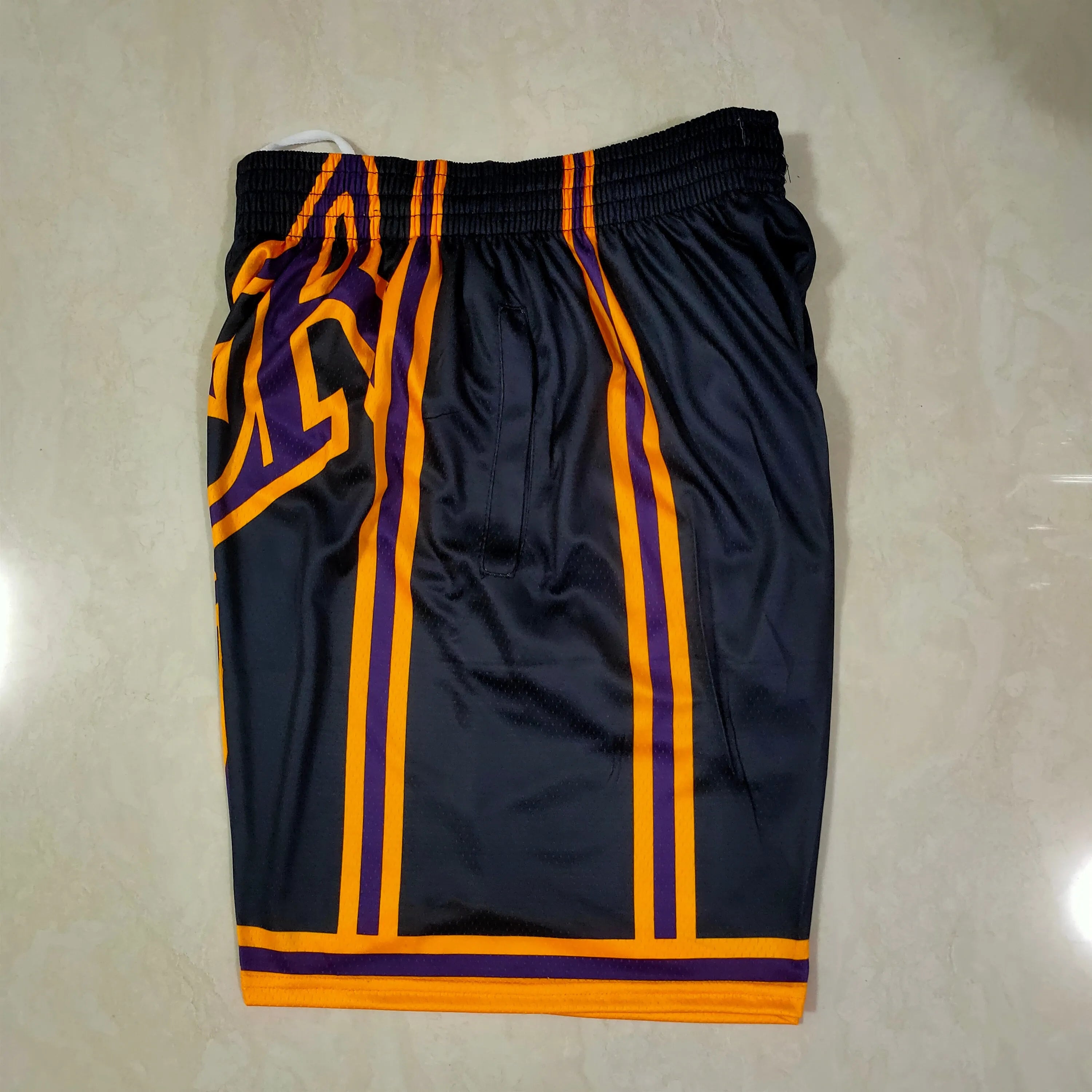 Los Angeles Lakers black mitchell&ness pocket pants