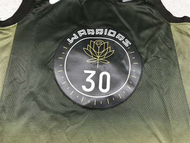 Golden State Warriors Stephen Curry #30 2023 City Edition Swingman Jersey - Embroidered