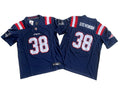 New England Patriots 38# Rhamondre Stevenson Nike Vapor F.U.S.E. Limited Jersey