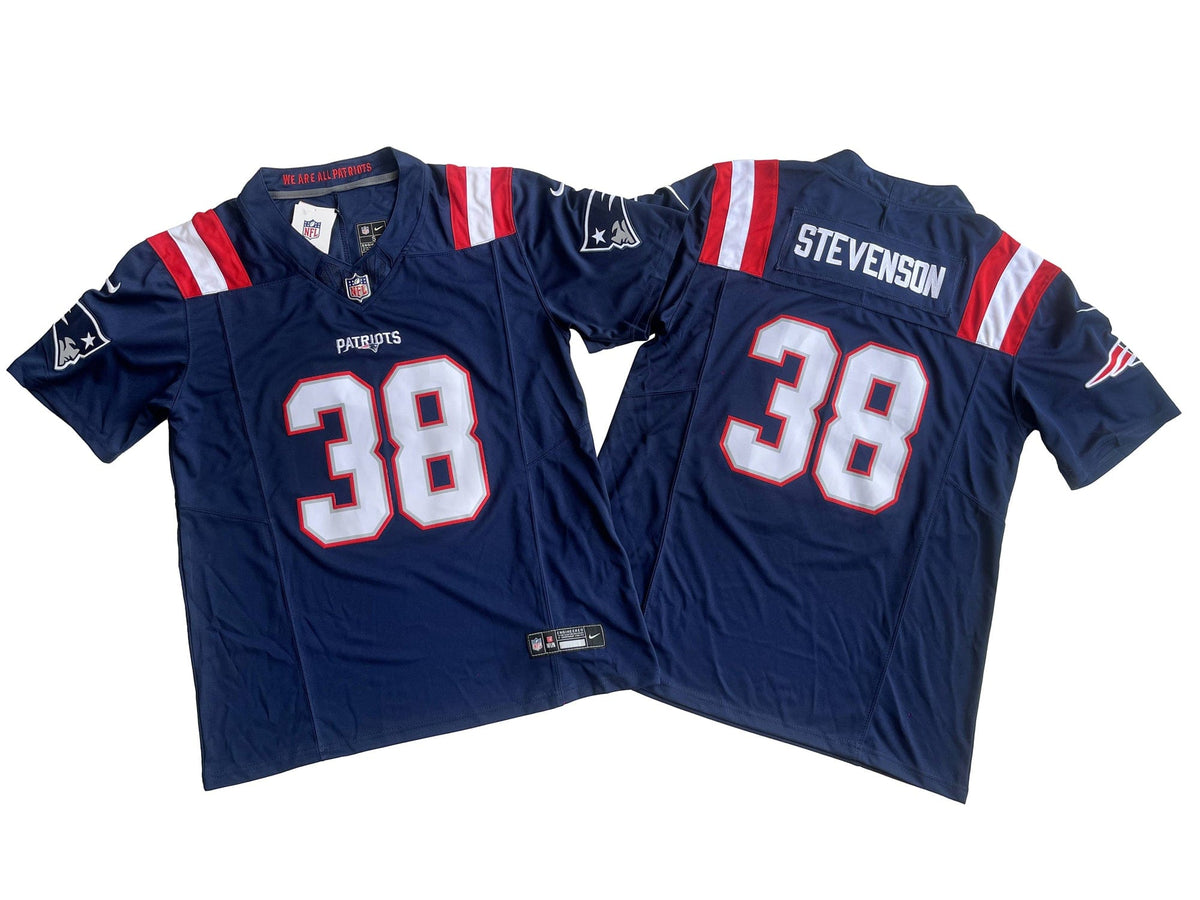 New England Patriots 38# Rhamondre Stevenson Vapor F.U.S.E. Limited Jersey