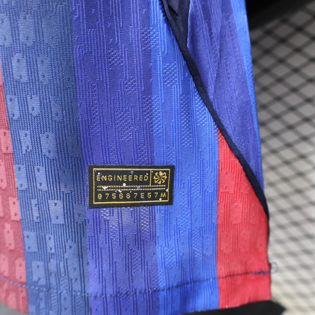 2026 World Cup Barcelona Home Player Version Jersey