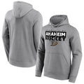 Men's Anaheim DucksBranded Gain Ground Hoodie - Sports Grey