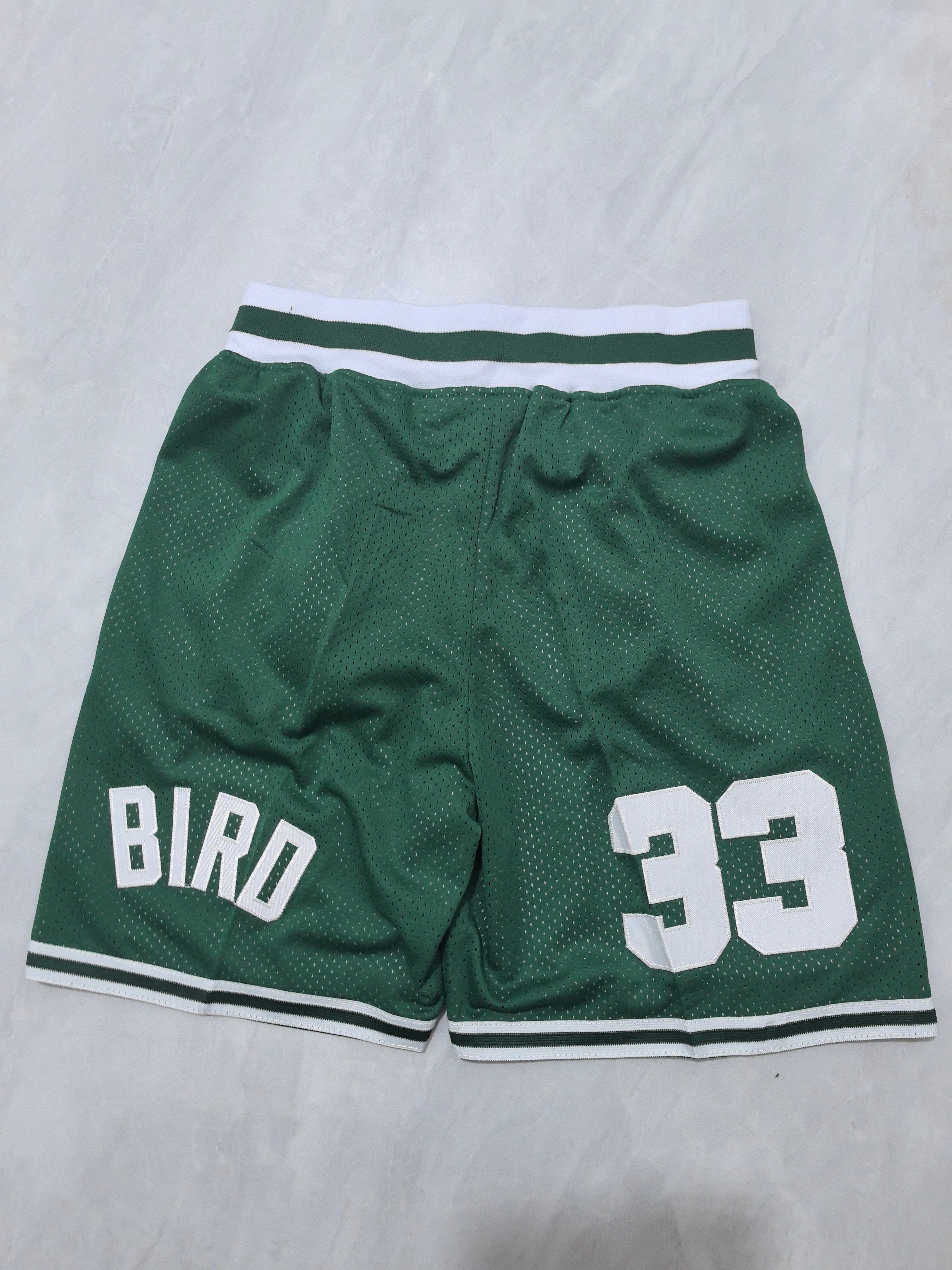 Boston Celtics Green Retro Pocket Shorts