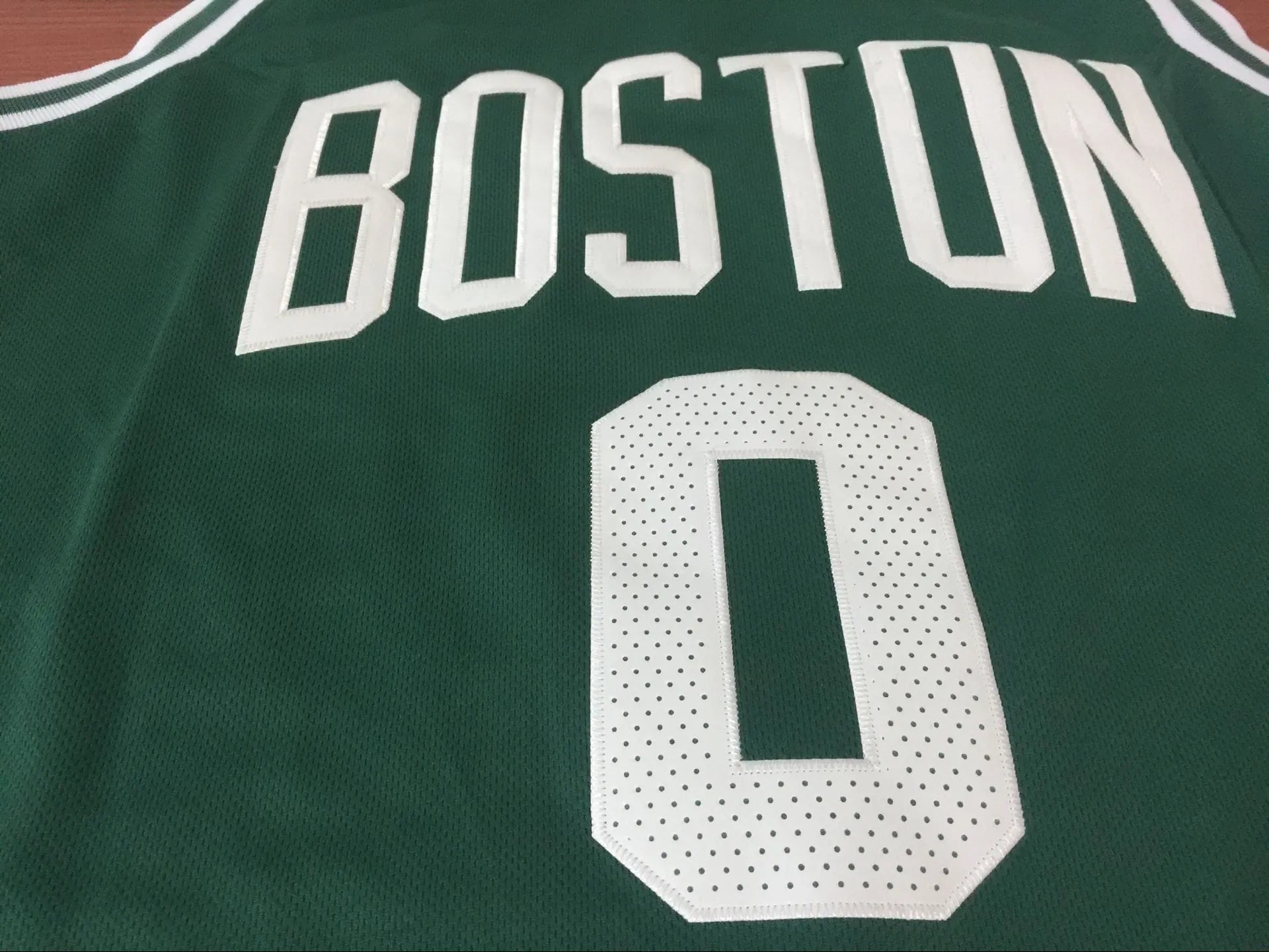 Men's Boston Celtics Jayson Tatum #0 Green Swingman Jersey