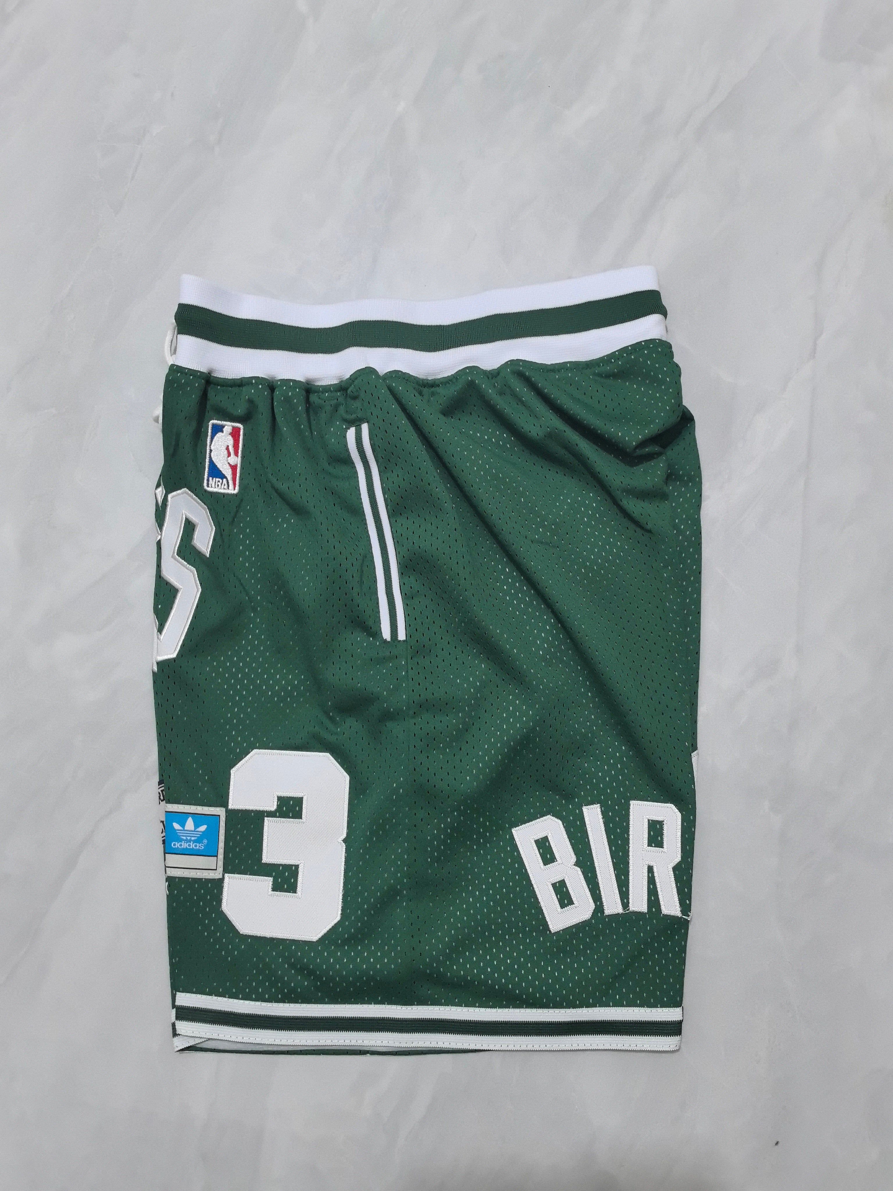 Boston Celtics Green Retro Pocket Shorts