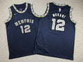 Youth Ja Morant Memphis Grizzlies #12 City Edition Embroidered Jersey