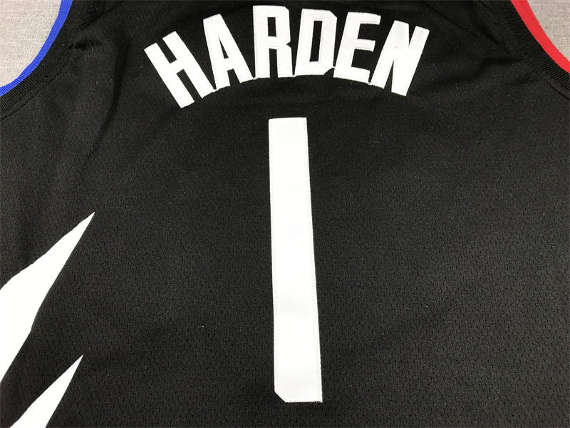 LA Clippers James Harden #1 City Edition Swingman Jersey - Embroidered