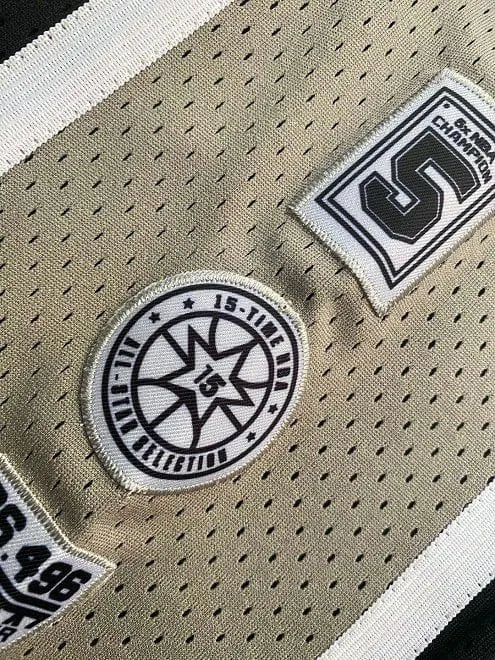 Tim Duncan Commemorative Throwback San Antonio Spurs Jersey