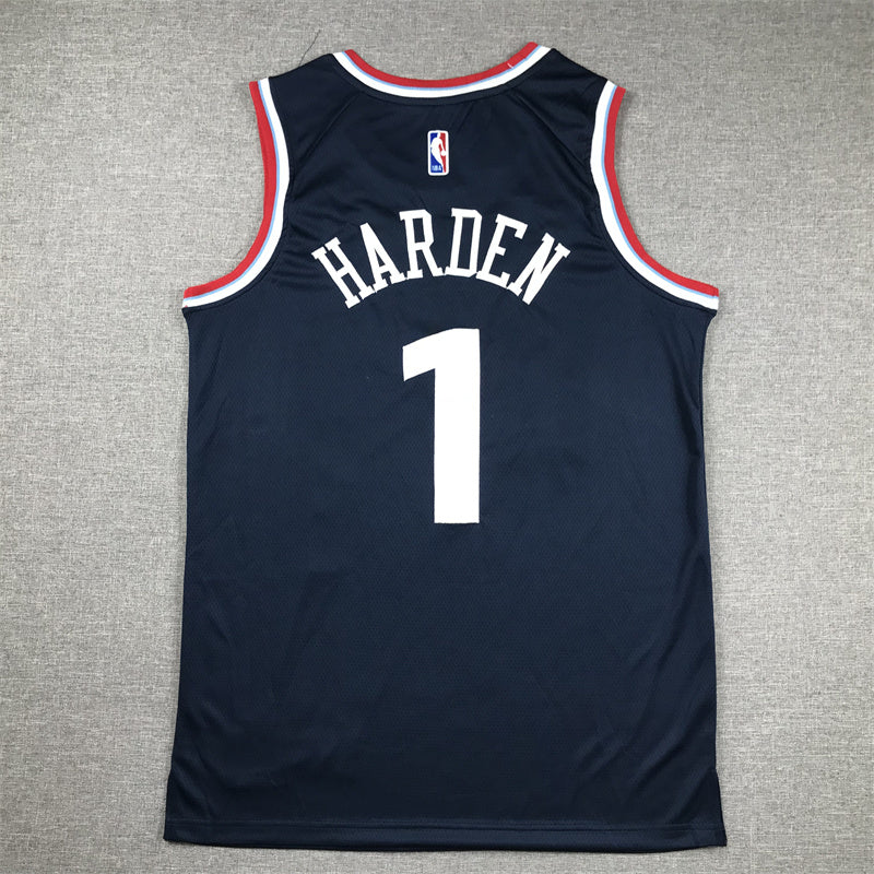LA Clippers James Harden #1 City Edition Swingman Jersey - Embroidered