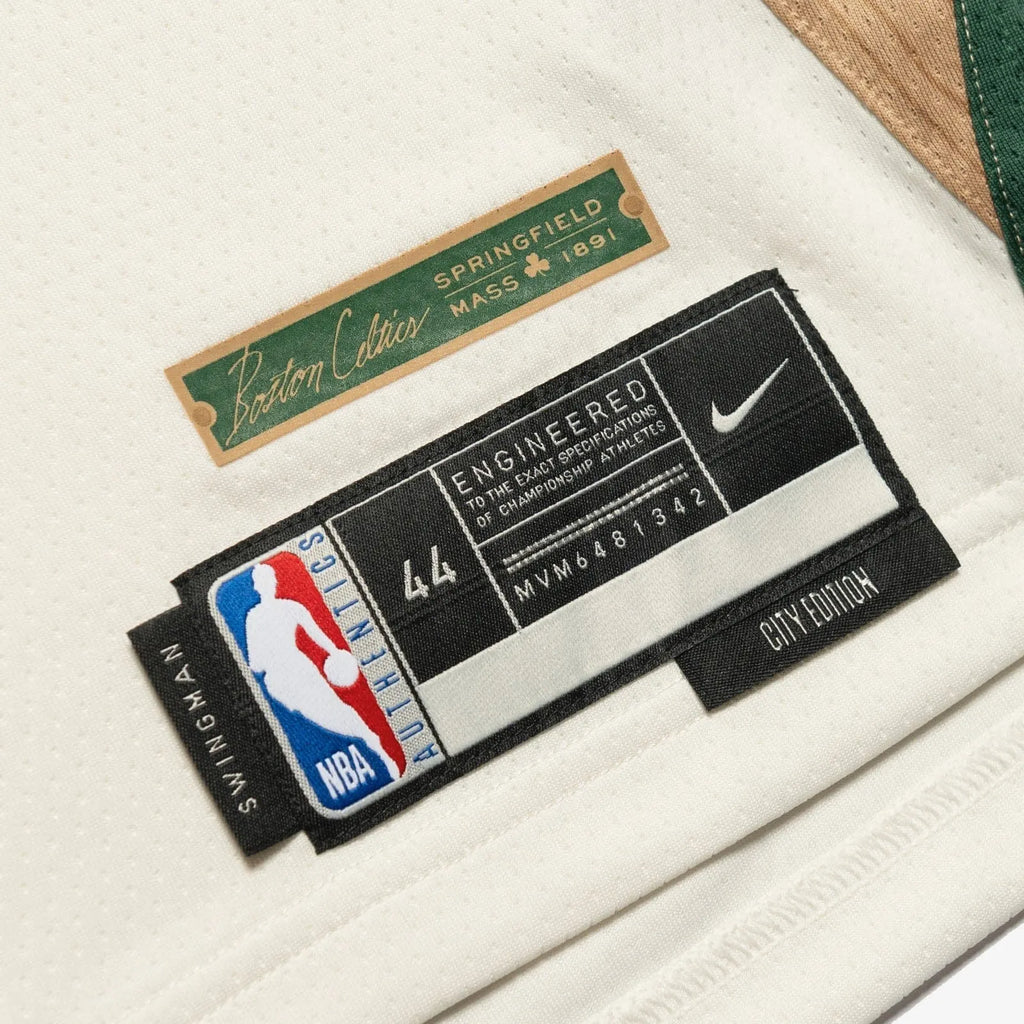 Jayson Tatum Boston Celtics 2024 City Edition Swingman Jersey - White