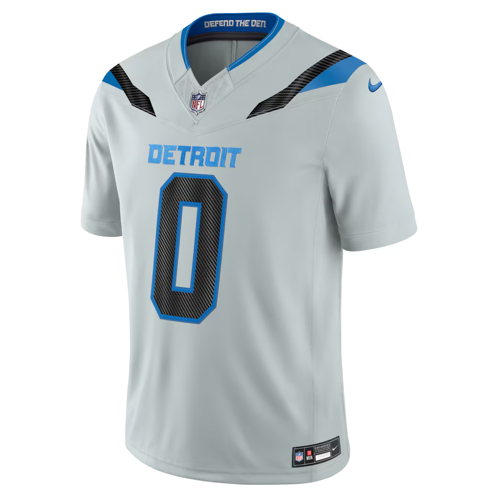 Men's Jahmyr Gibbs #0 Detroit Lions 2026 Rivalries Collection Limited Jersey