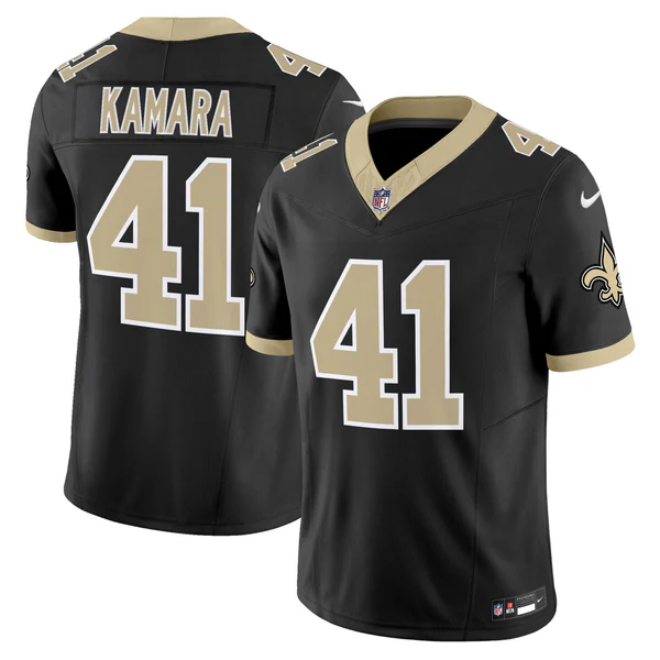 Alvin Kamar #41 New Orleans Saints Black Vapor F.U.S.E. Limited Jersey