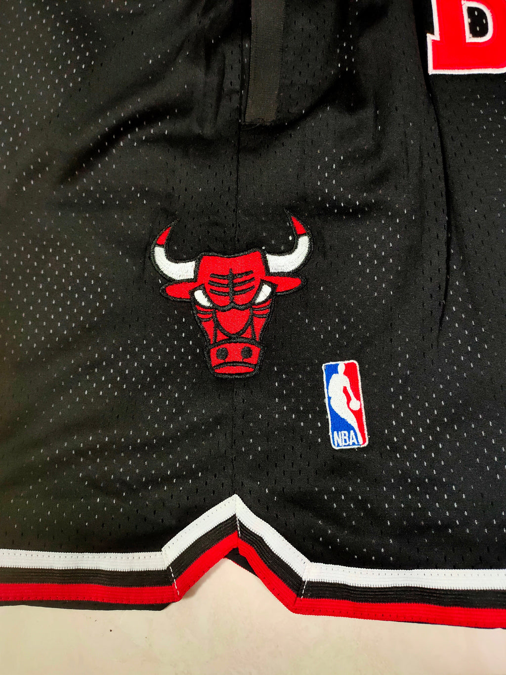 Chicago Bulls Black Collaboration Retro Pocket Shorts