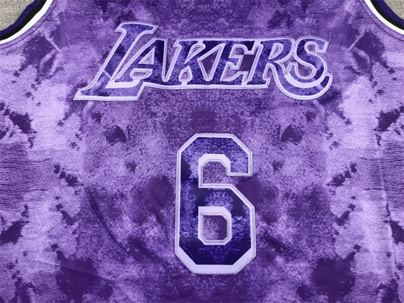 LeBron James #6 Los Angeles Lakers City Edition Swingman Jersey - Embroidered