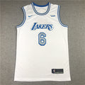 Lebron James  #6 Los Angeles Lakers City Edition Swingman Jersey - Embroidered