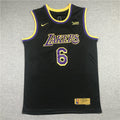 Lebron James  #6 Los Angeles Lakers City Edition Swingman Jersey - Embroidered
