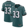 Men's Philadelphia Eagles Cooper DeJean Green Game Jersey