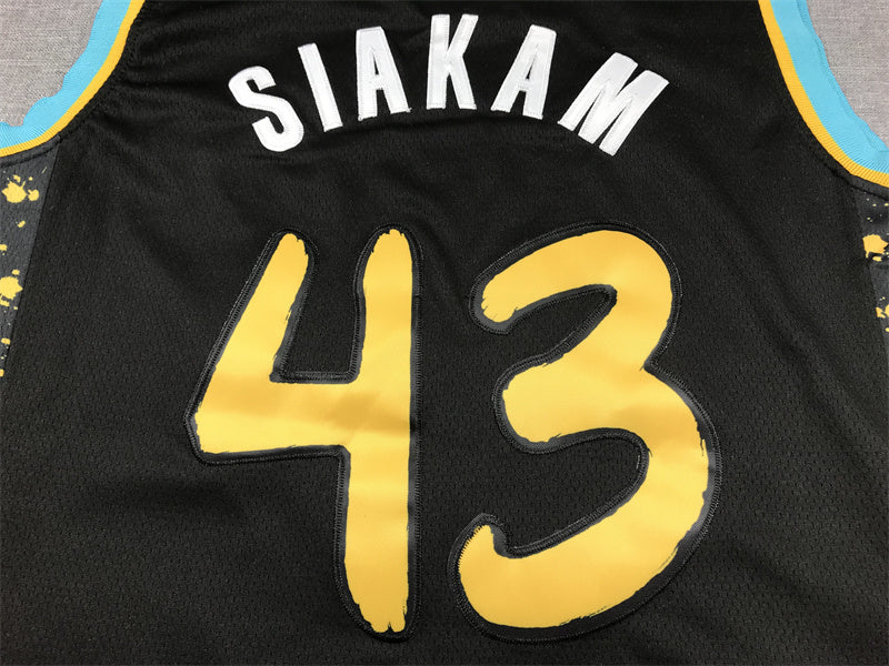 Indiana Pacers Pascal Siakam #43 2024 City Edition Swingman Jersey - Embroidered