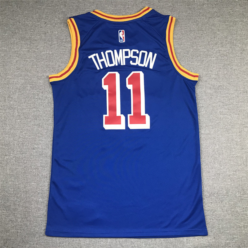 Golden State Warriors Klay Thompson #11 75th Anniversary City Edition Swingman Jersey — Embroidered