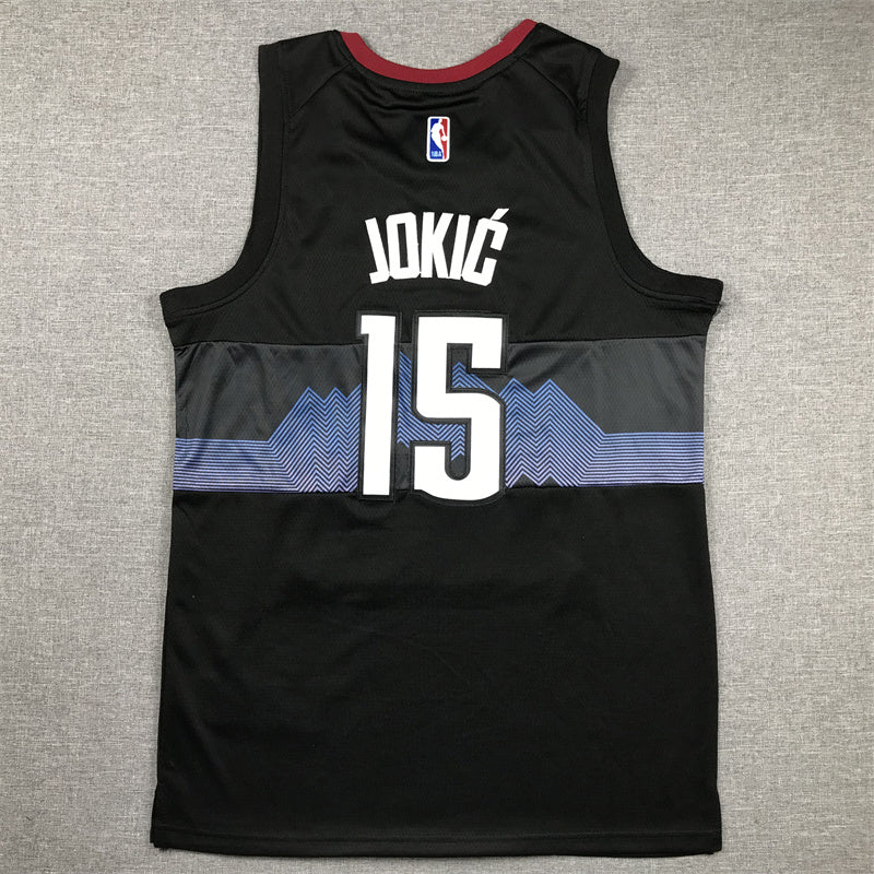 Denver Nuggets Nikola Jokic #15 2024 City Edition - Embroidered Jersey