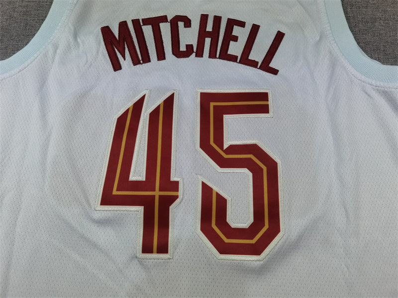 Cleveland Cavaliers Donovan Mitchell #45 City Edition - Embroidered Jersey