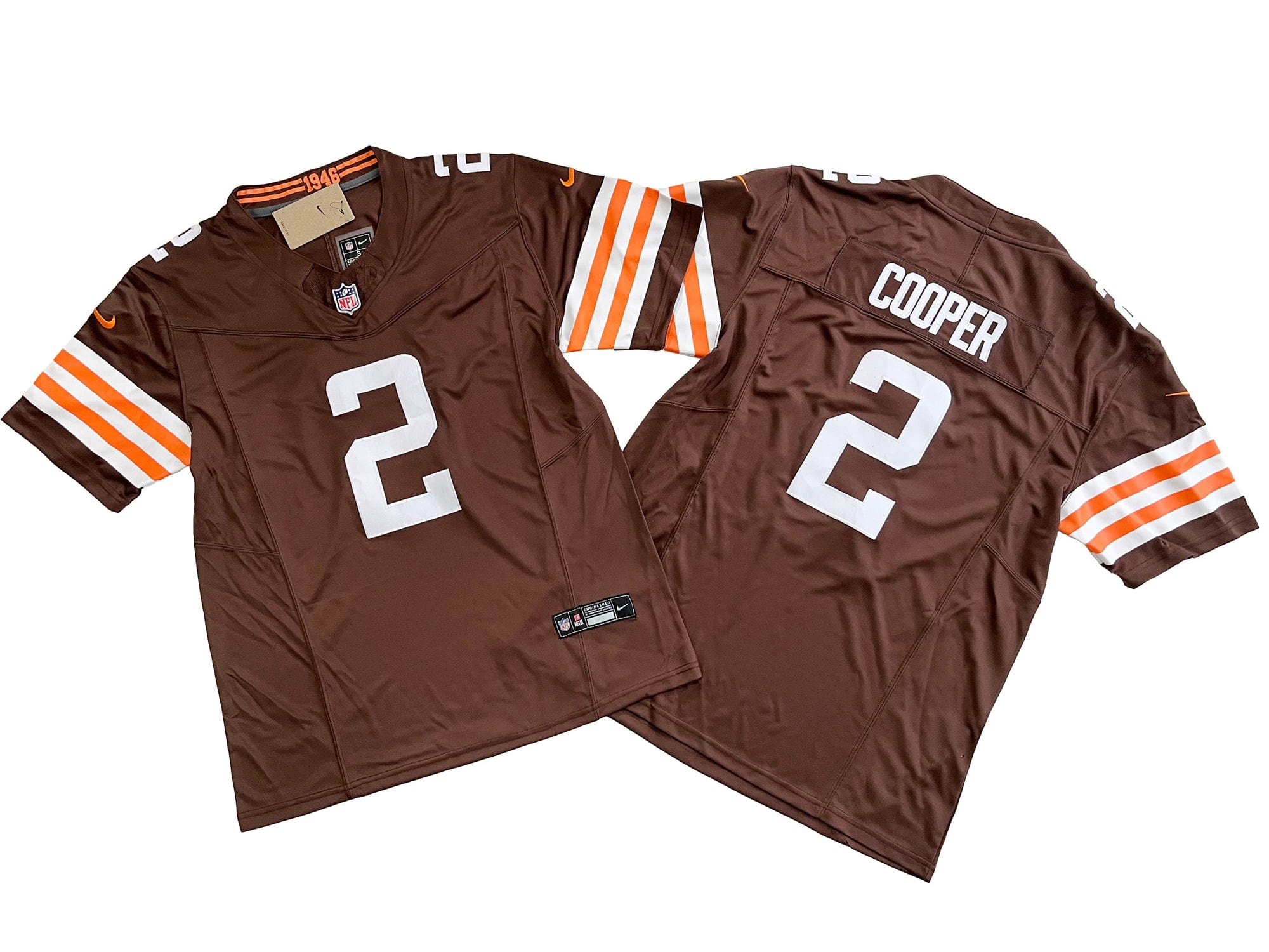 Cleveland Browns 2# Amari Cooper Nike Vapor F.U.S.E. Limited Jersey