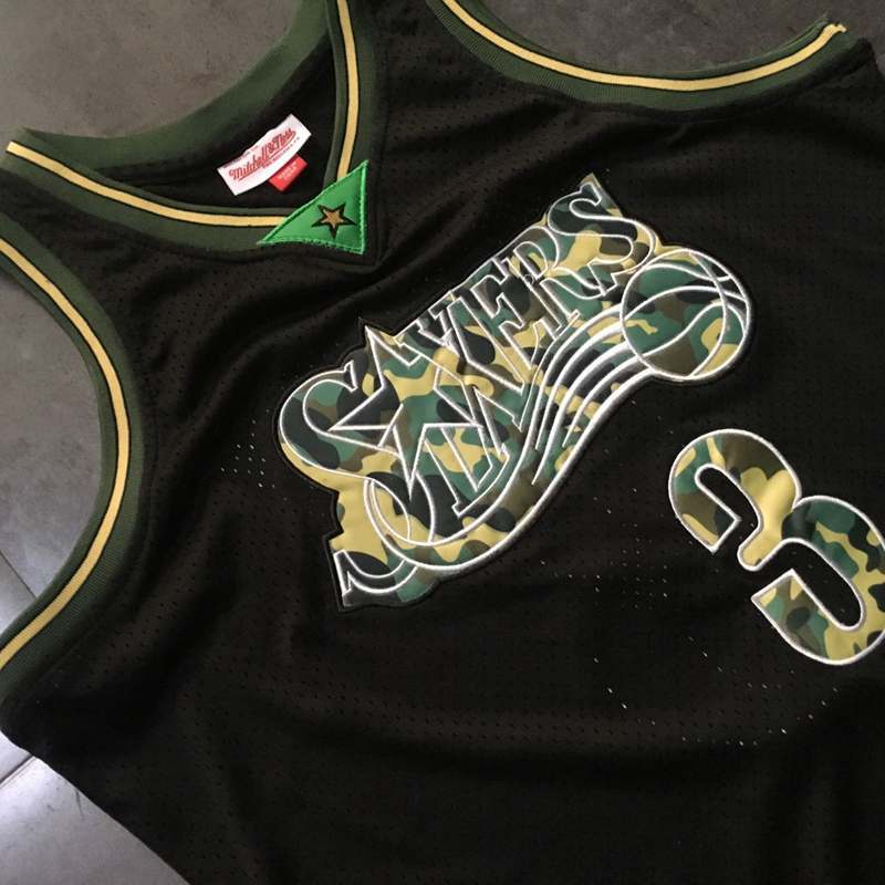 Allen Iverson Philadelphia 76ers 3 Black MN